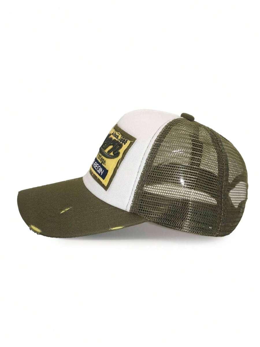 SHEIN CZAPKA Z DASZKIEM HAFT S07