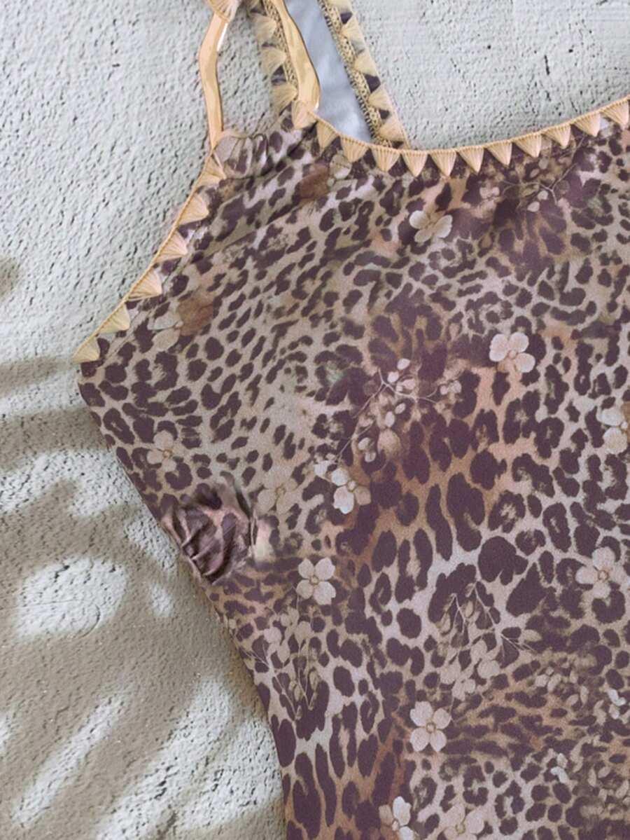 SHEIN JEDNOCZĘŚCIOWY STRÓJ KĄPIELOWY S09__S