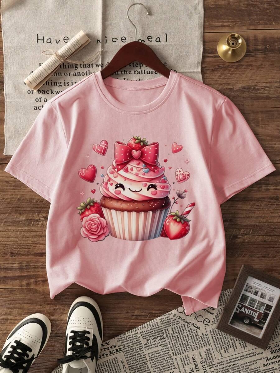 SHEIN T-SHIRT NADRUK 3-PACK S06__152/158