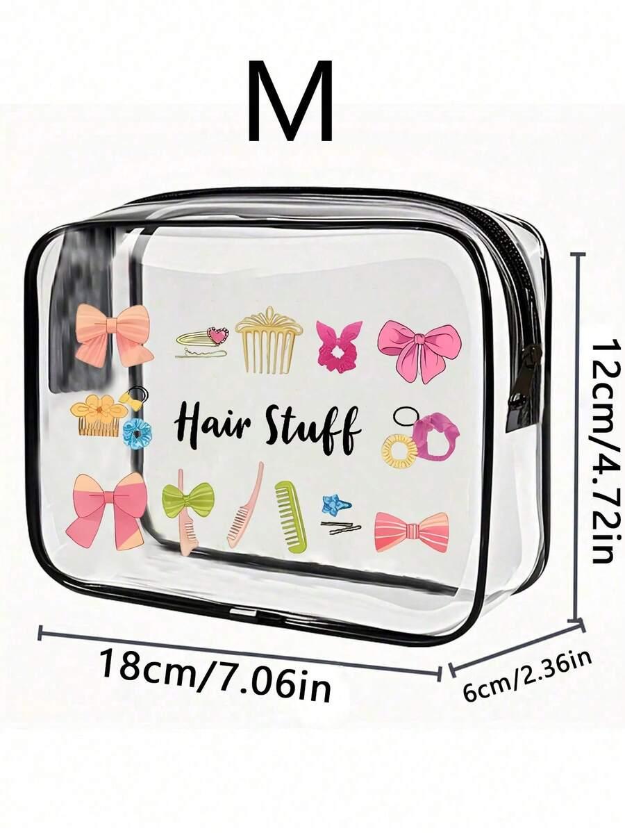 SHEIN BEZBARWNA KOSMETYCZKA ZAMEK S07__18X6X12CM
