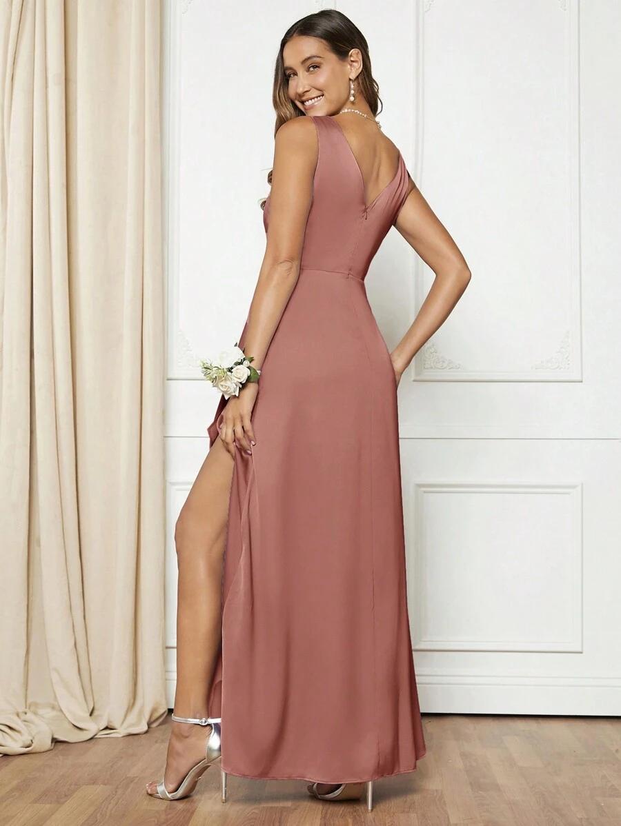 SHEIN MAXI SUKIENKA ROZCIĘCIE S06__M