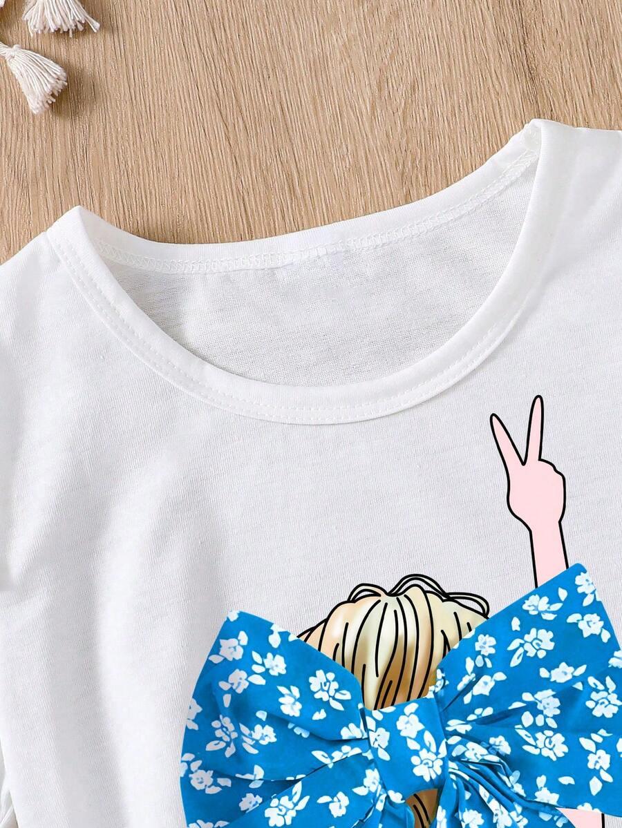 SHEIN BLUZKA SPODENKI KOMPLET S06__116-122
