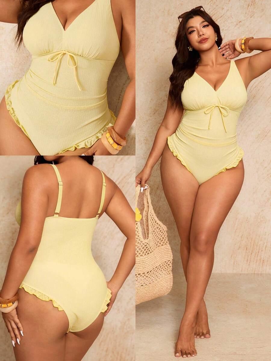 SHEIN JEDNOCZĘŚCIOWY STRÓJ KĄPIELOWY S09__48