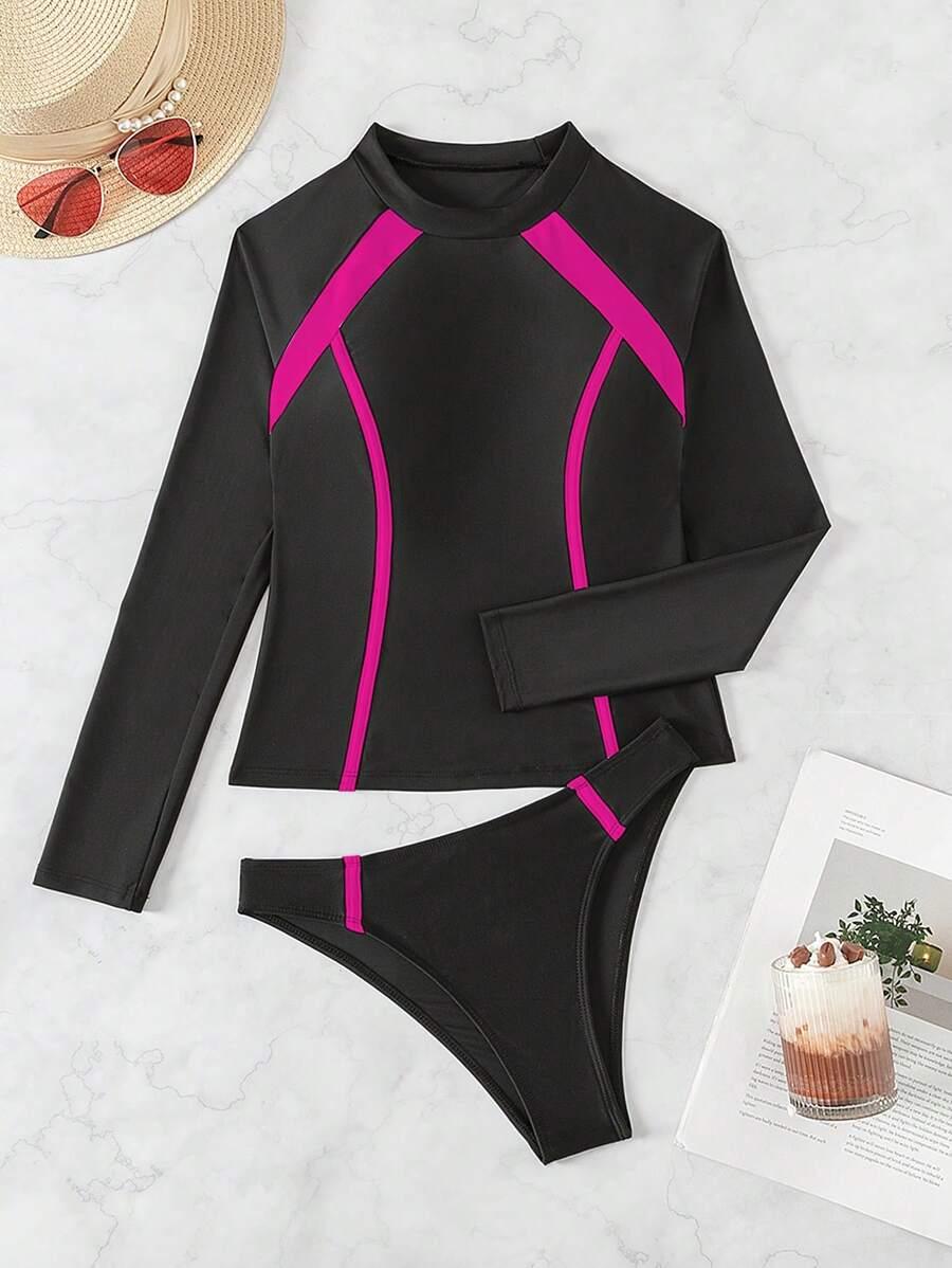 SWIM SPRTY DWUCZĘŚCIOWY STRÓJ KĄPIELOWY S06__M