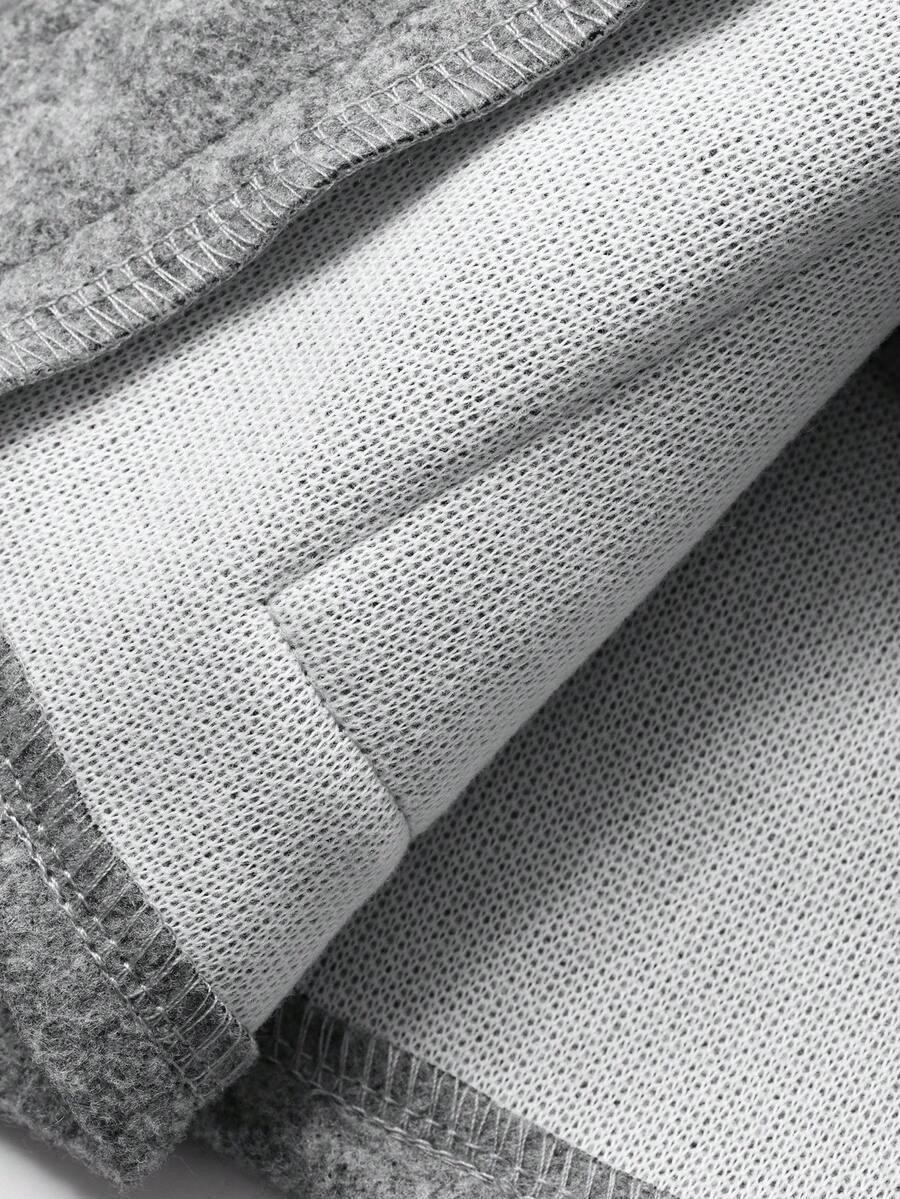 SHEIN SZARA KURTKA SPODENKI KOMPLET S06__M