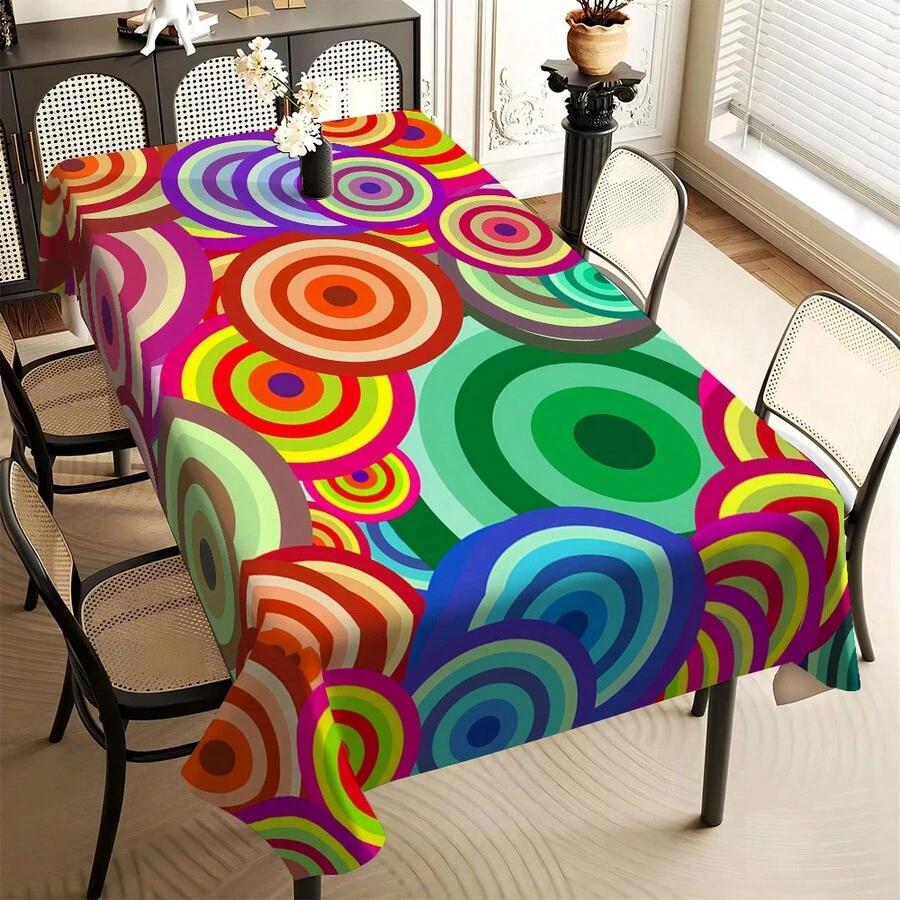 SHEIN OBRUS NA STÓŁ WZÓR S07__140X180CM