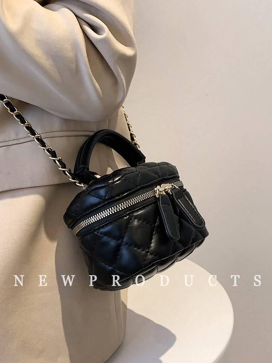 SHEIN CZARNA MINI TOREBKA S07__12X8