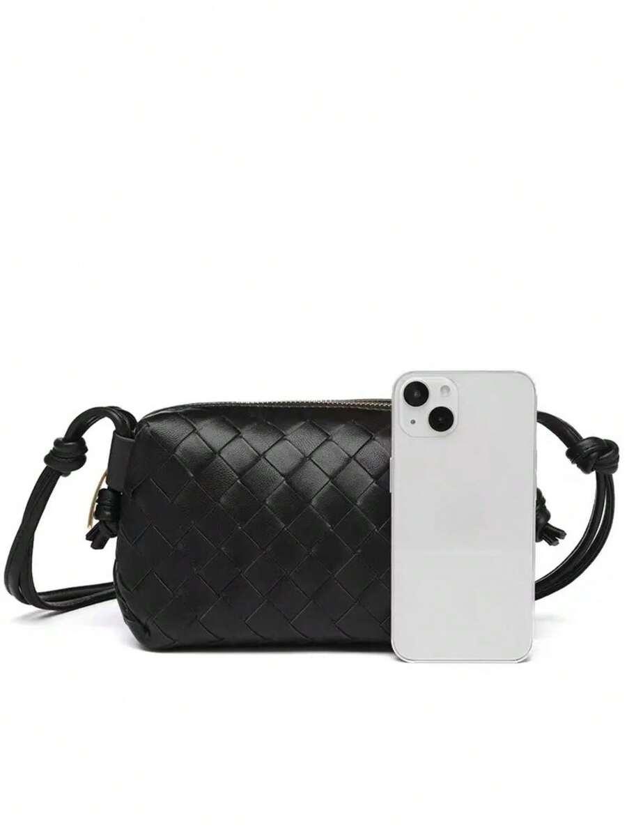 SHEIN CZARNA TOREBKA NA RAMIĘ S07__9X20X10
