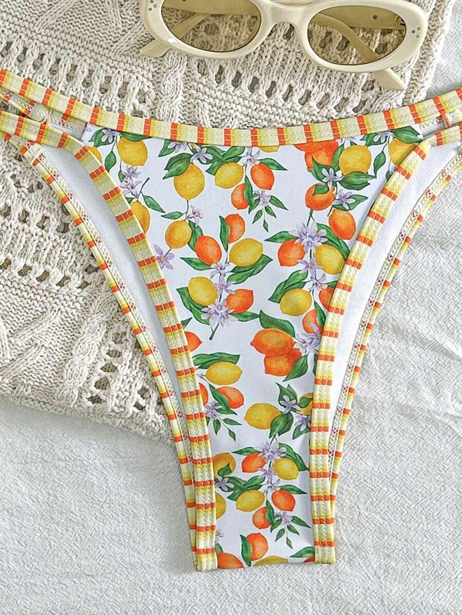 SHEIN DWUCZĘŚCIOWY STRÓJ KĄPIELOWY S09__M