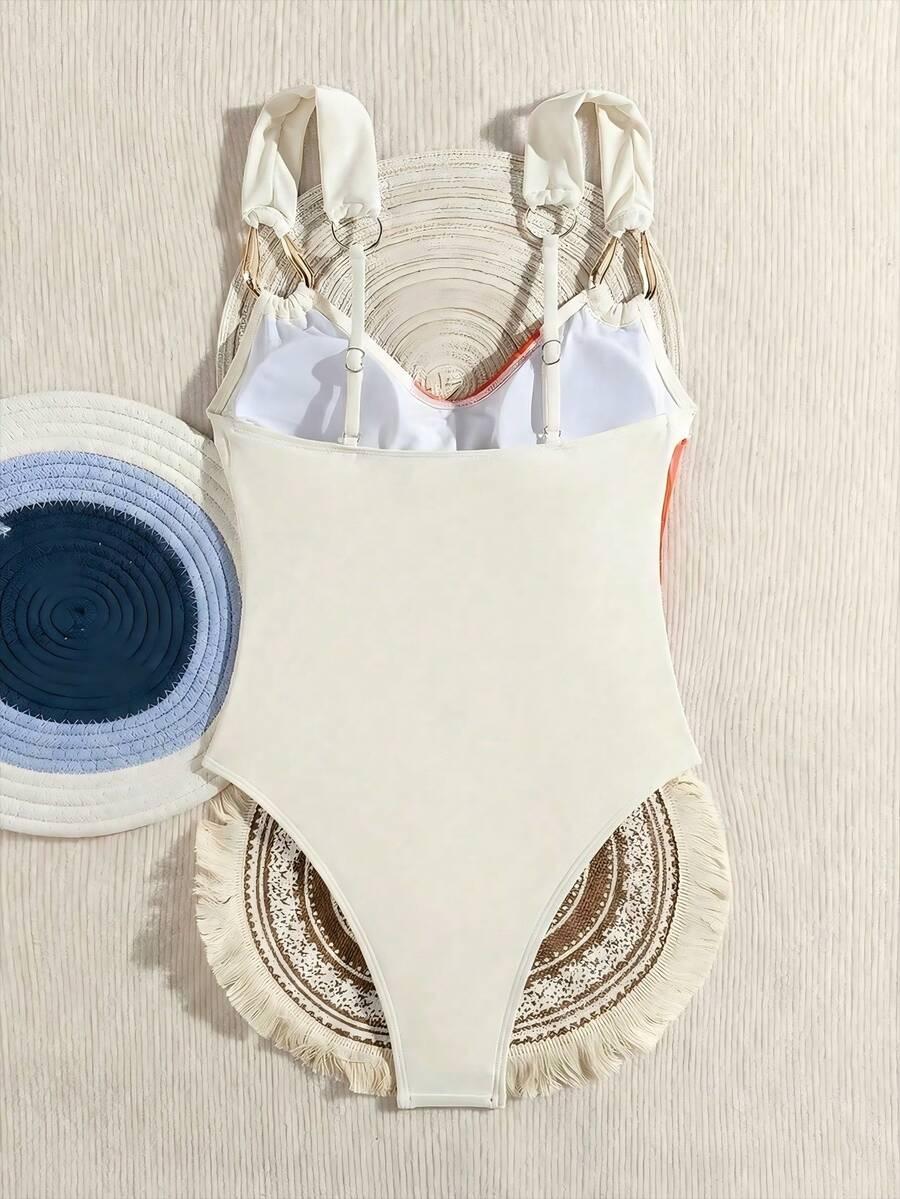 SHEIN JEDNOCZĘŚCIOWY STRÓJ KĄPIELOWY S09__M
