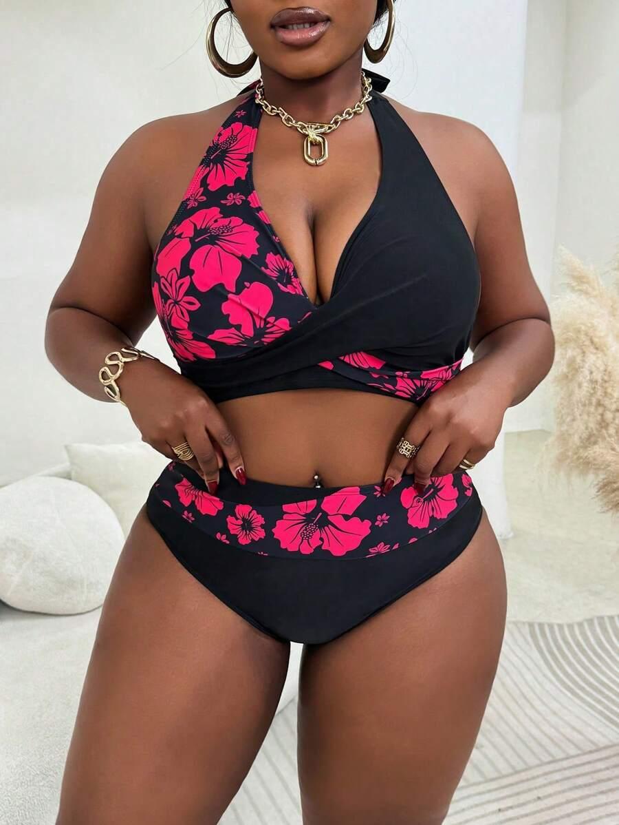 SHEIN DWUCZĘŚCIOWY STRÓJ KĄPIELOWY S09__48