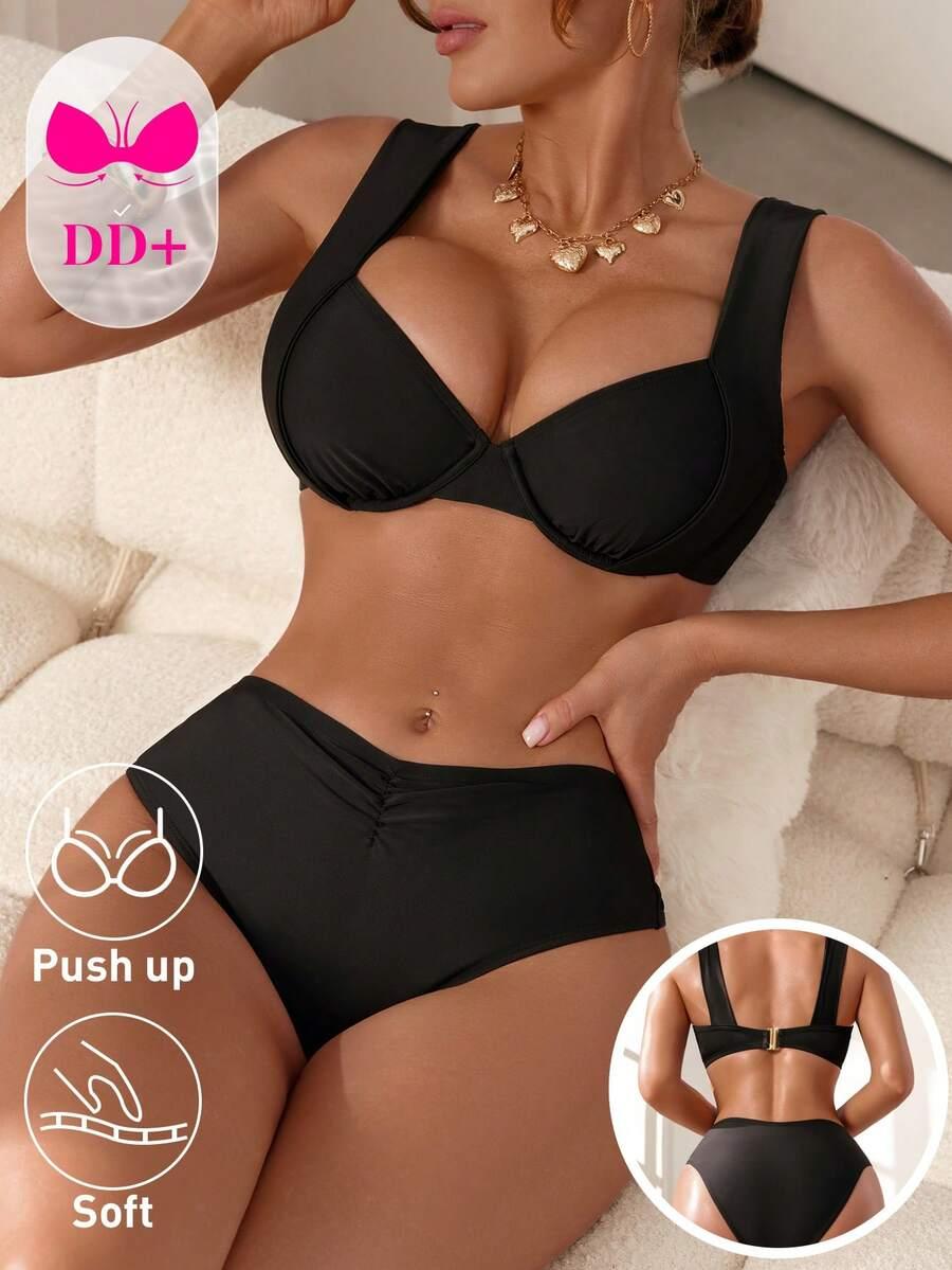 SHEIN DWUCZĘŚCIOWY STRÓJ KĄPIELOWY S06__70E