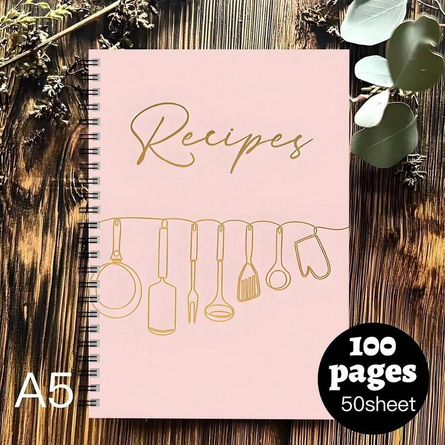 SHEIN RÓŻOWY NOTES PRZEPIŚNIK S07__A5