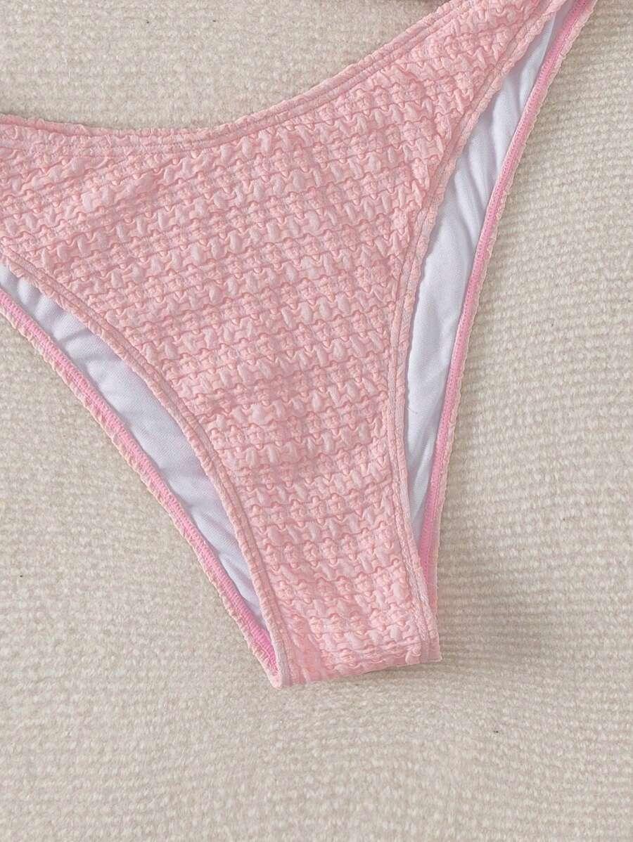 SHEIN DWUCZĘŚCIOWY STRÓJ KĄPIELOWY S09__L