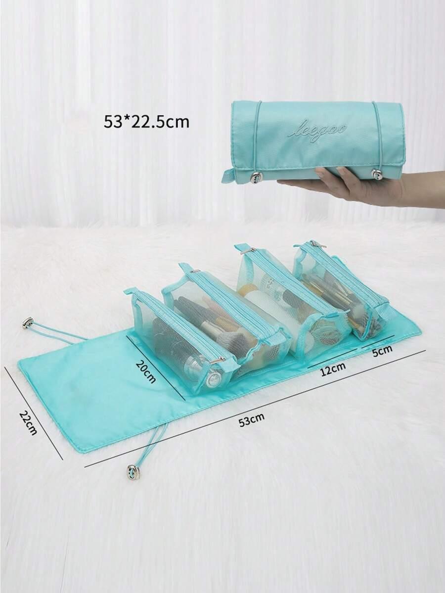 SHEIN MIĘTOWA ROZKŁADANA KOSMETYCZKA S07__53X22CM