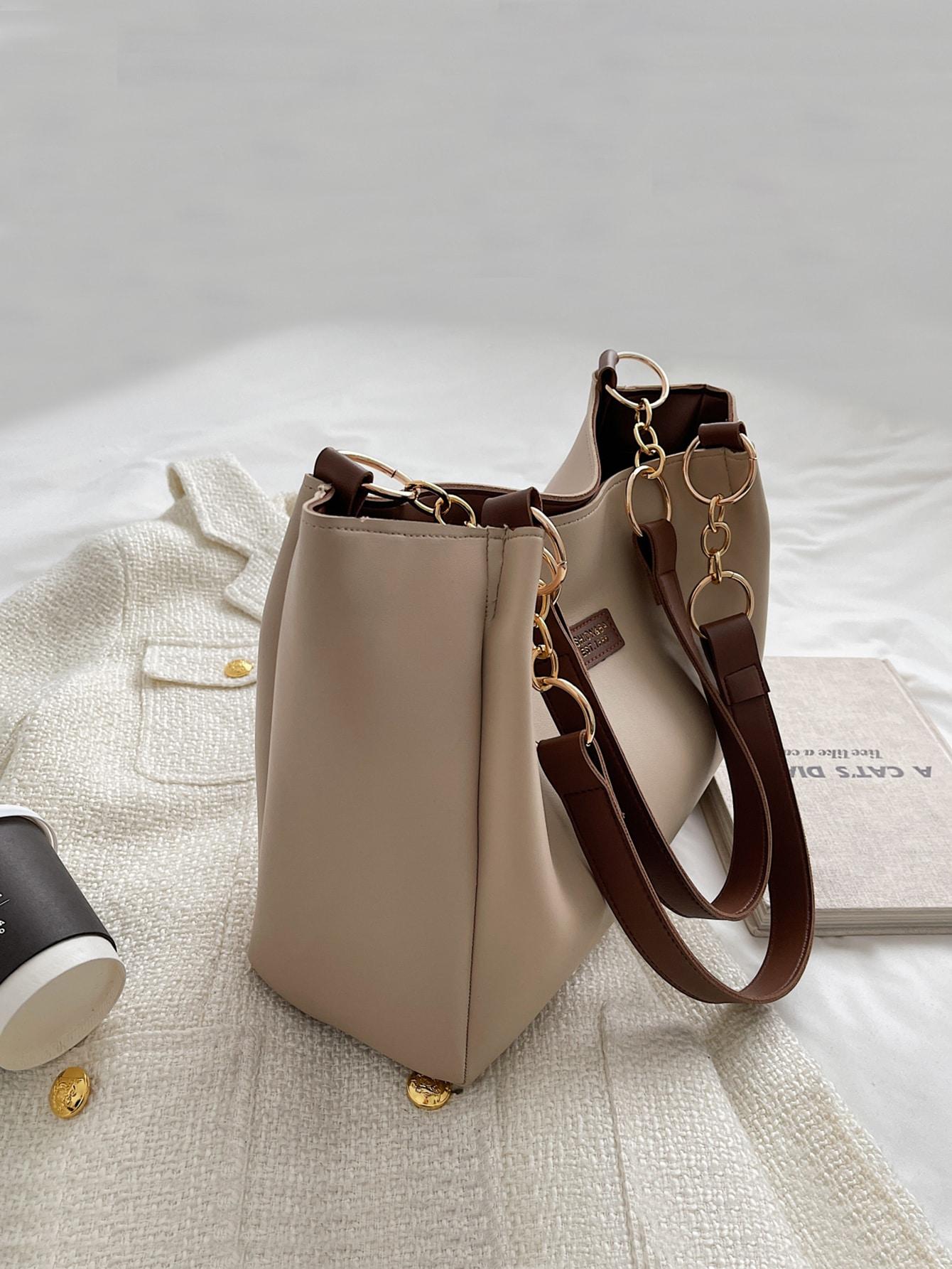 SHEIN BEŻOWA TOREBKA IMITACJA SKÓRY S07__24X34