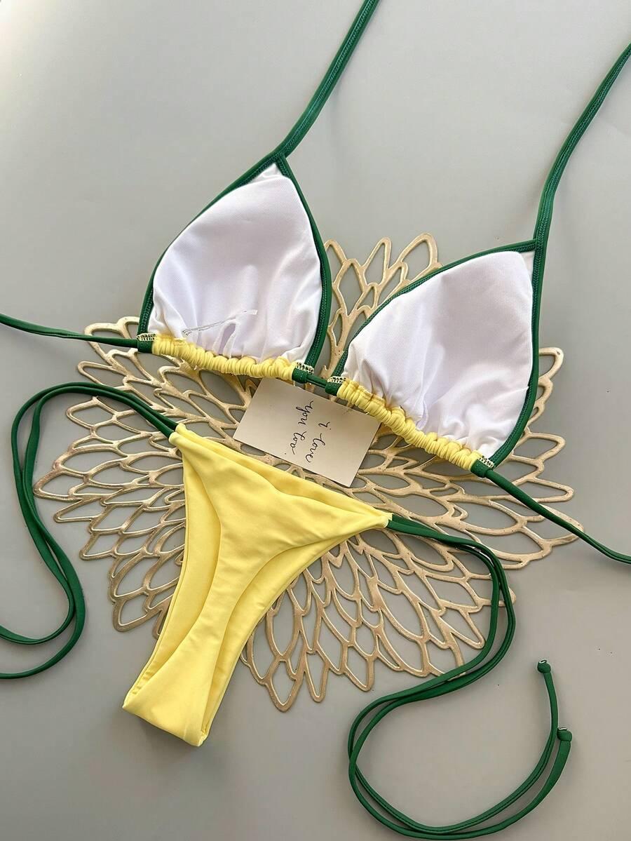 SHEIN DWUCZĘŚCIOWY STRÓJ KĄPIELOWY PK01__XS
