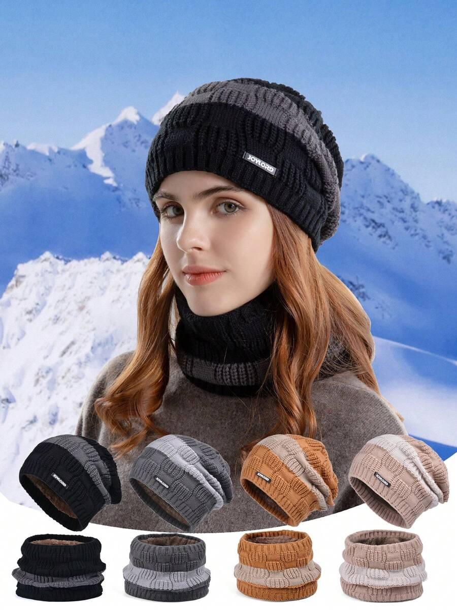 SHEIN KOMPLET CZAPKA KOMIN W01__56
