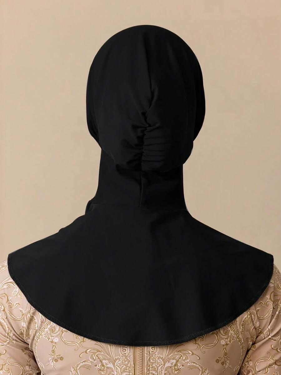 SHEIN CZARNA CHUSTA NA GŁOWĘ S07