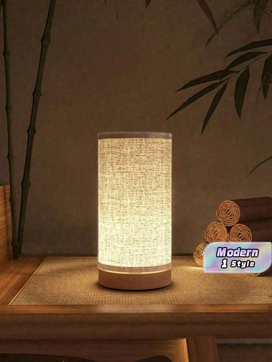 SHEIN BEŻOWA LAMPKA NOCNA S07__10X20CM