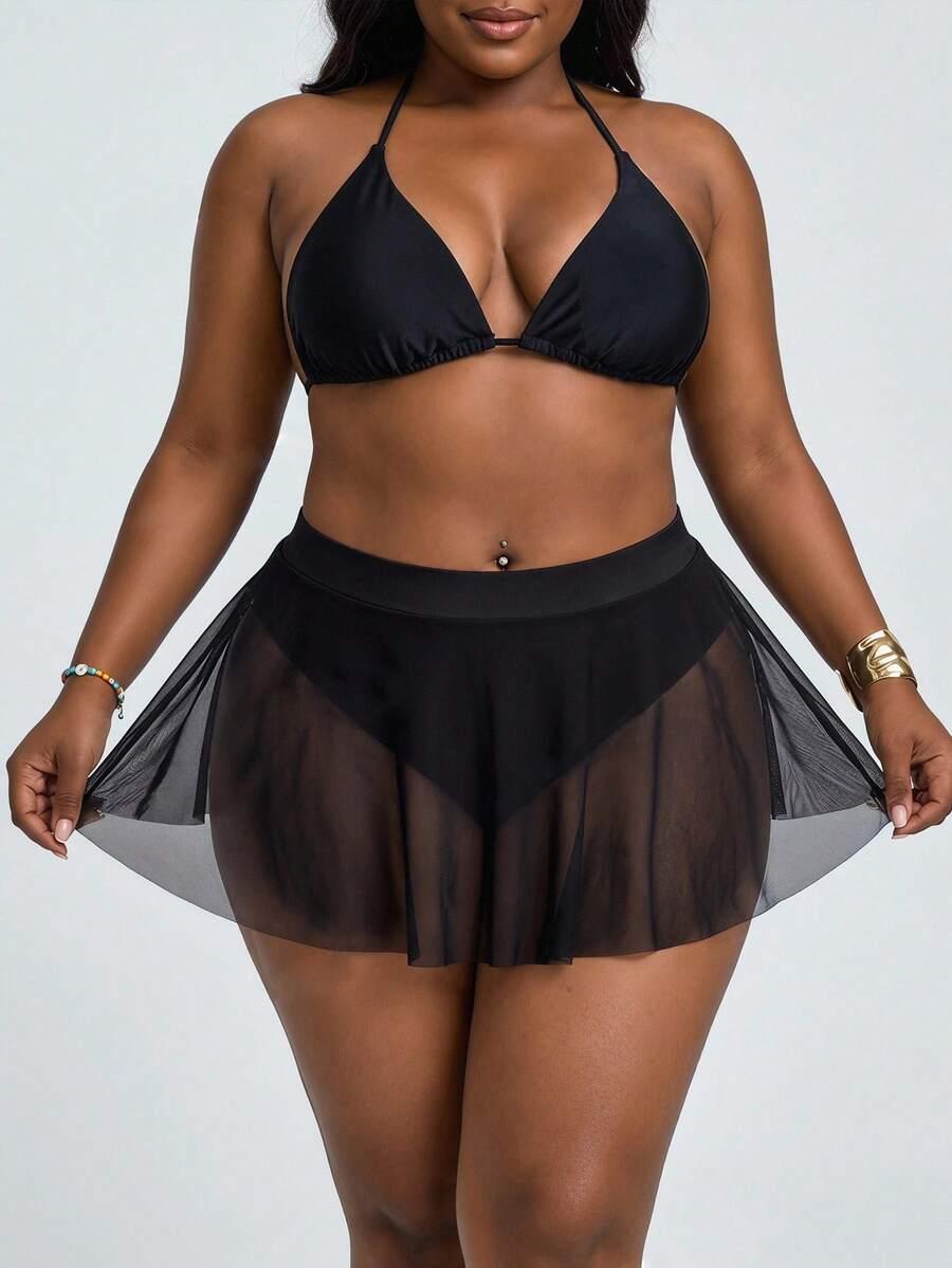 SWIM BASICS CZARNY DÓŁ OD BIKINI S09__50