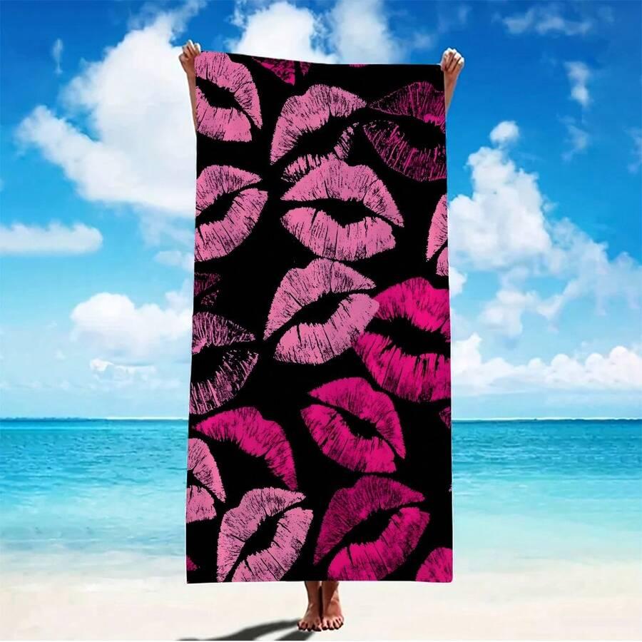 SHEIN RĘCZNIK PLAŻOWY PRINT S07__90X180CM