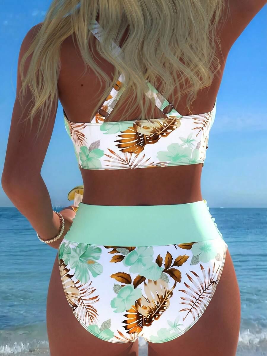 SHEIN DWUCZĘŚCIOWY STRÓJ KĄPIELOWY S09__XXL