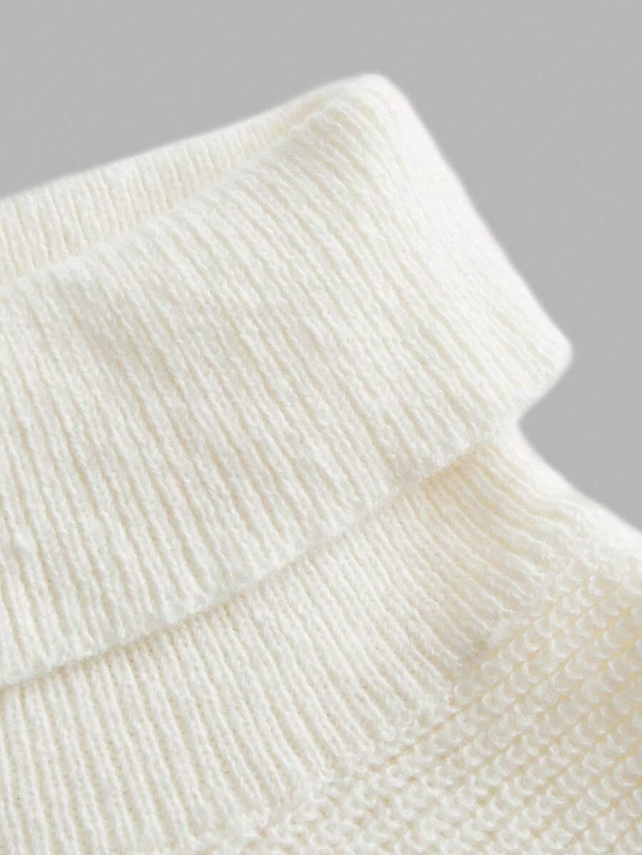 SHEIN BIAŁY SWETER GOLF S06__S