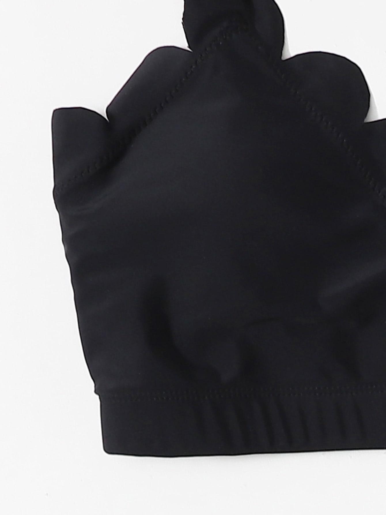 SHEIN TRZYCZĘSCIOWY STRÓJ KĄPIELOWY S09__M