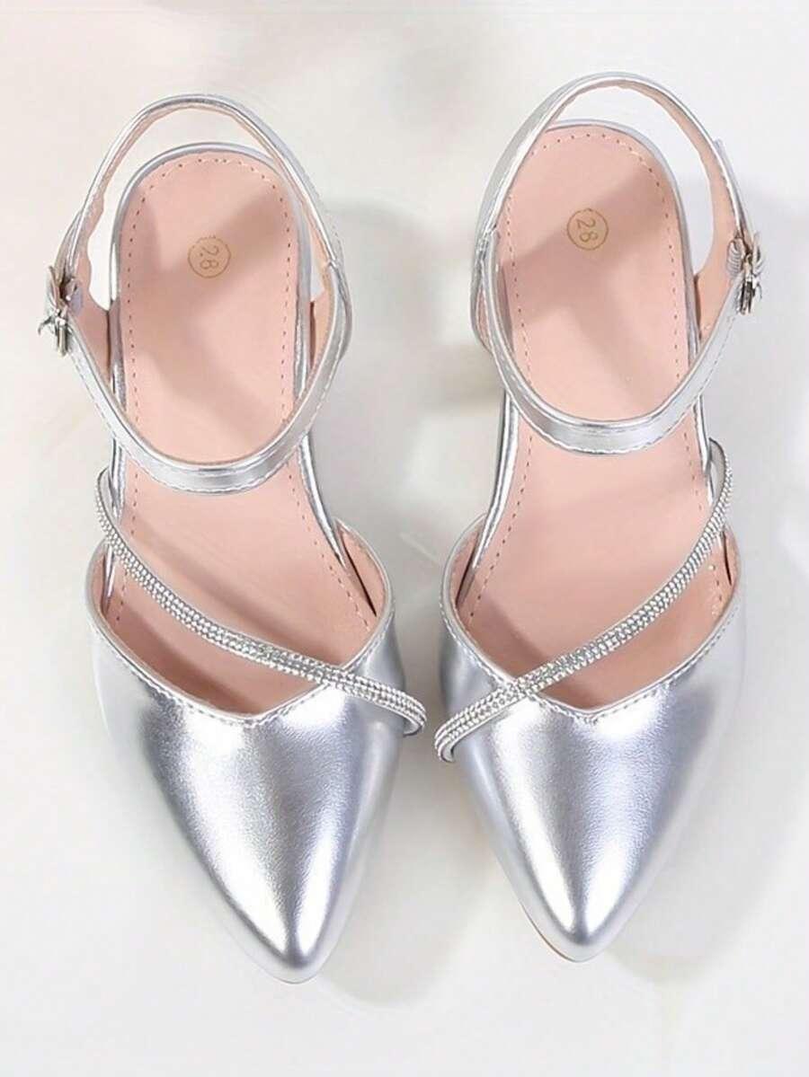 SHEIN SREBRNE SANDAŁY OBCAS S06__35