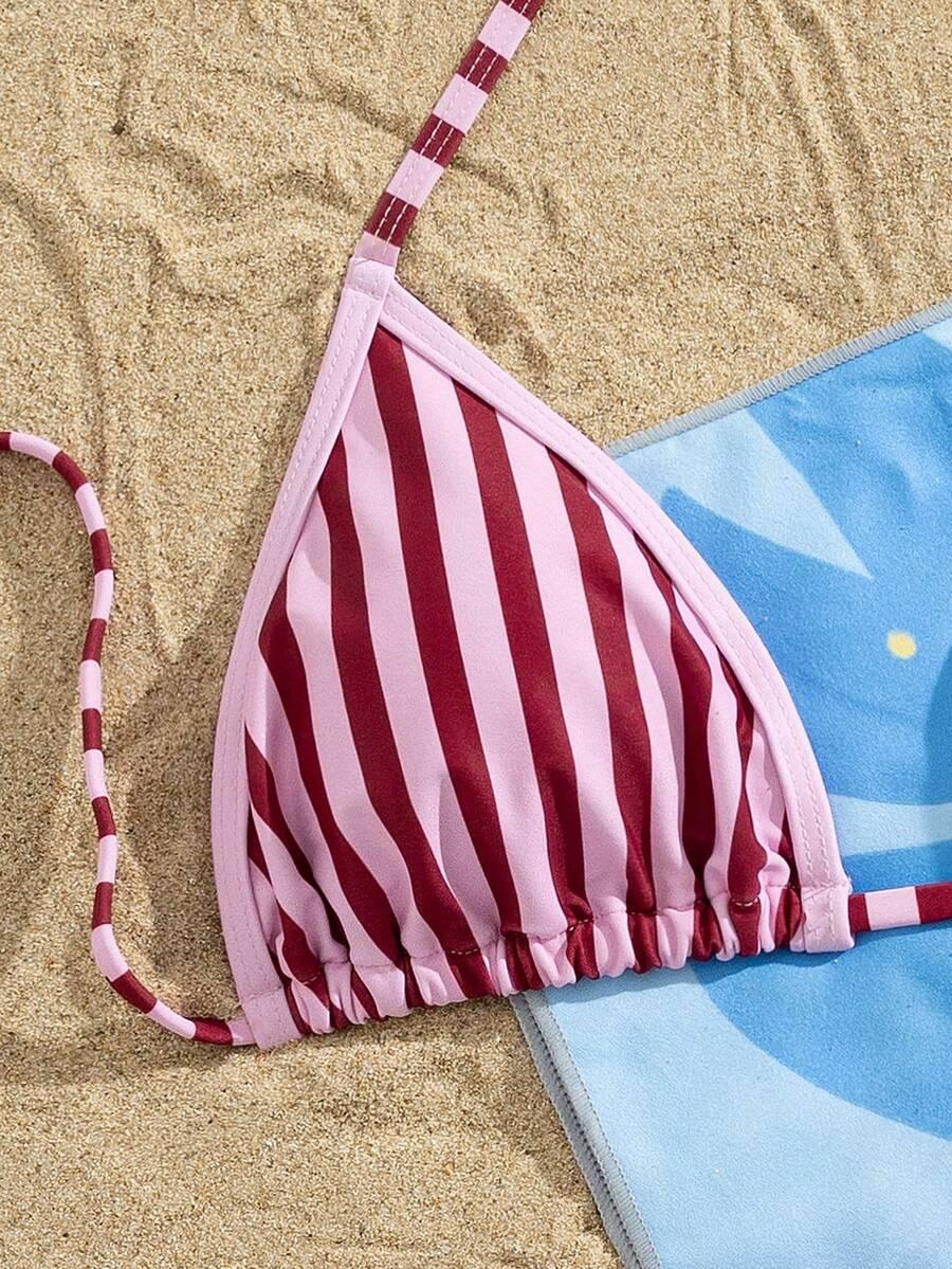 SHEIN STRÓJ KĄPIELOWY DWUCZĘŚCIOWY S09__S