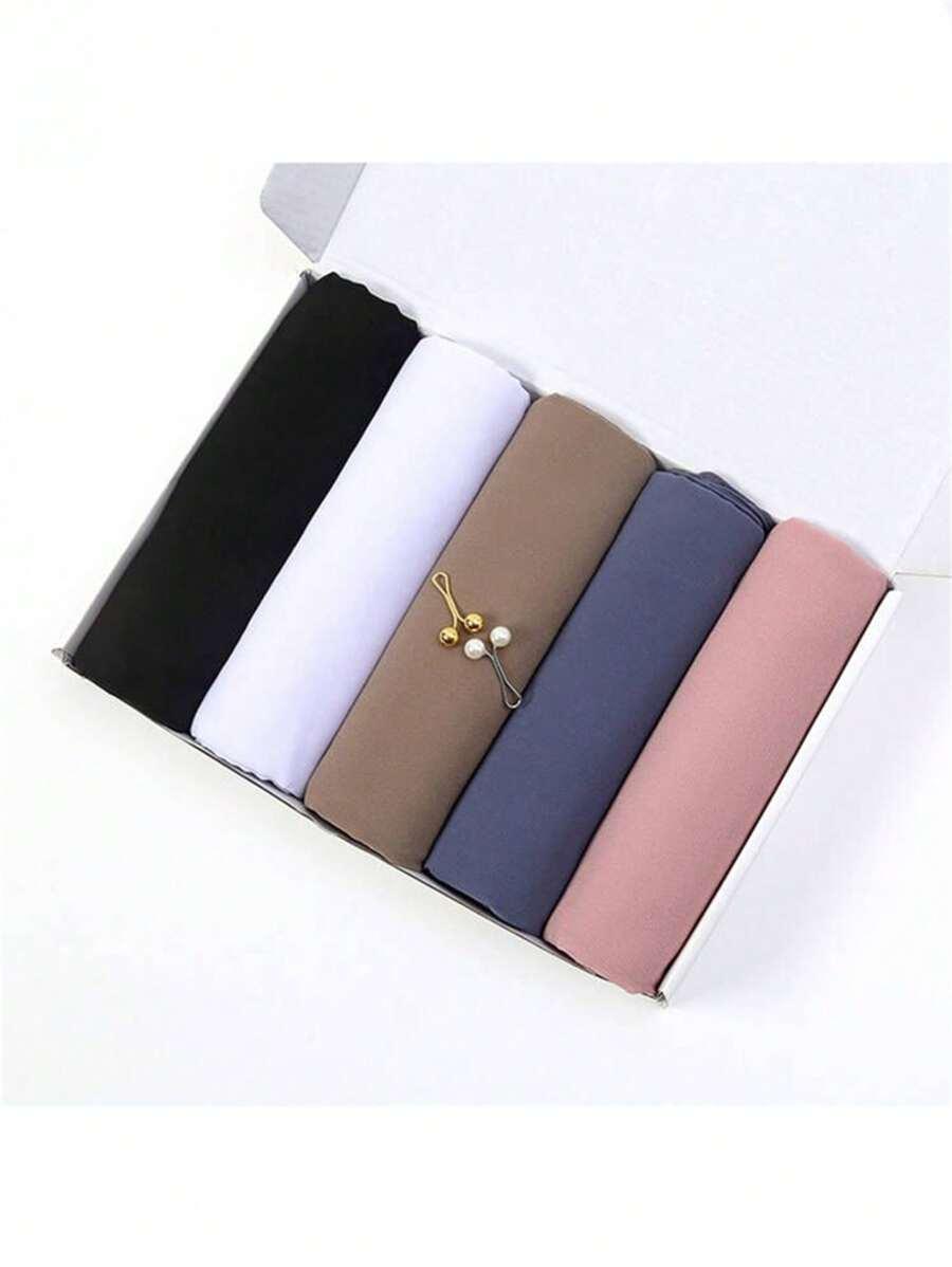 SHEIN CHUSTA NA GŁOWĘ 4-PACK S07