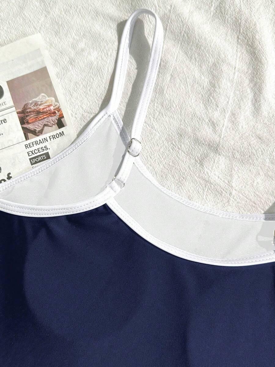 SHEIN JEDNOCZĘŚCIOWY STRÓJ KĄPIELOWY S09__152-158
