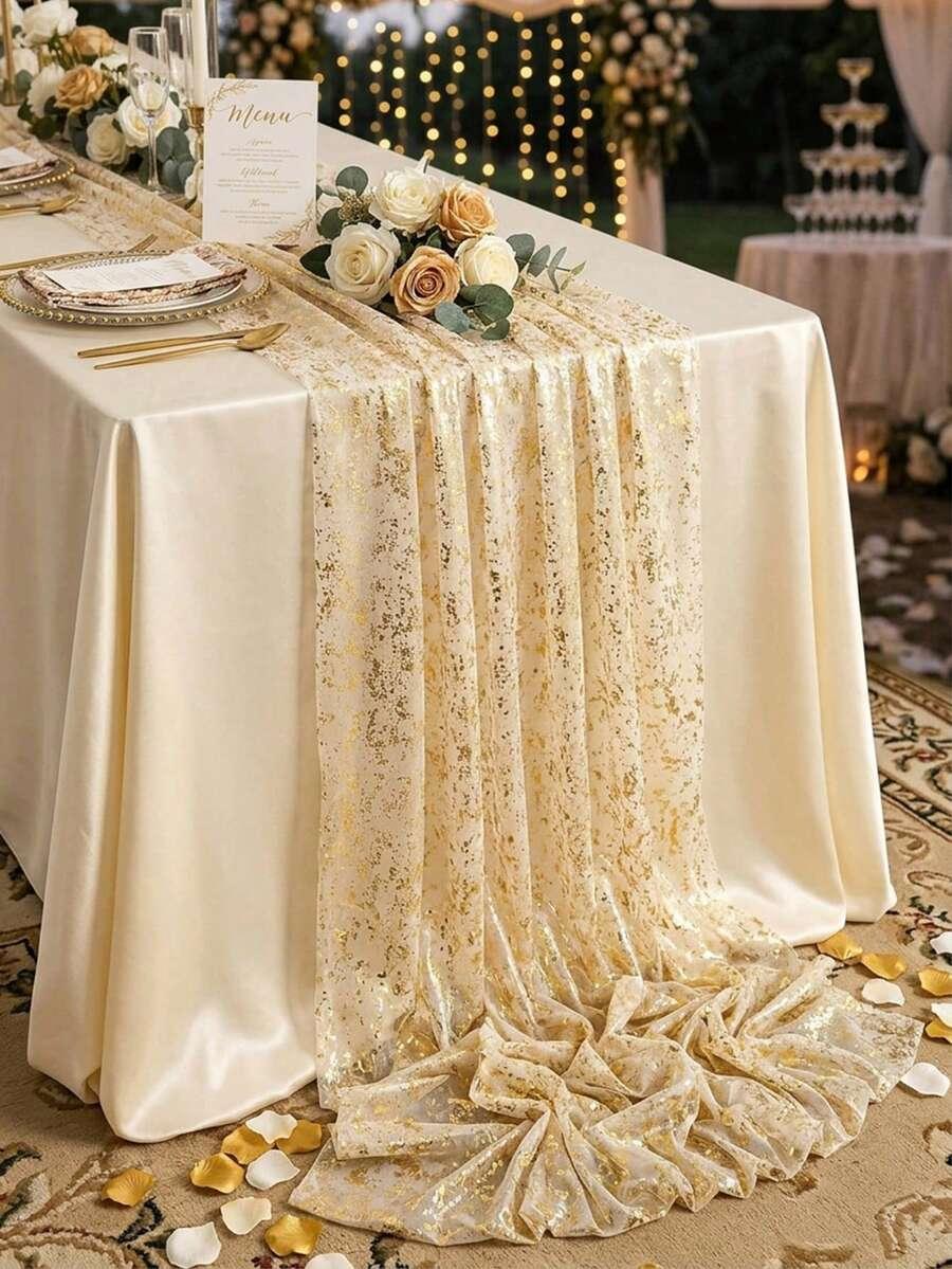 SHEIN BIEŻNIK NA STÓŁ POŁYSK S07__70X300