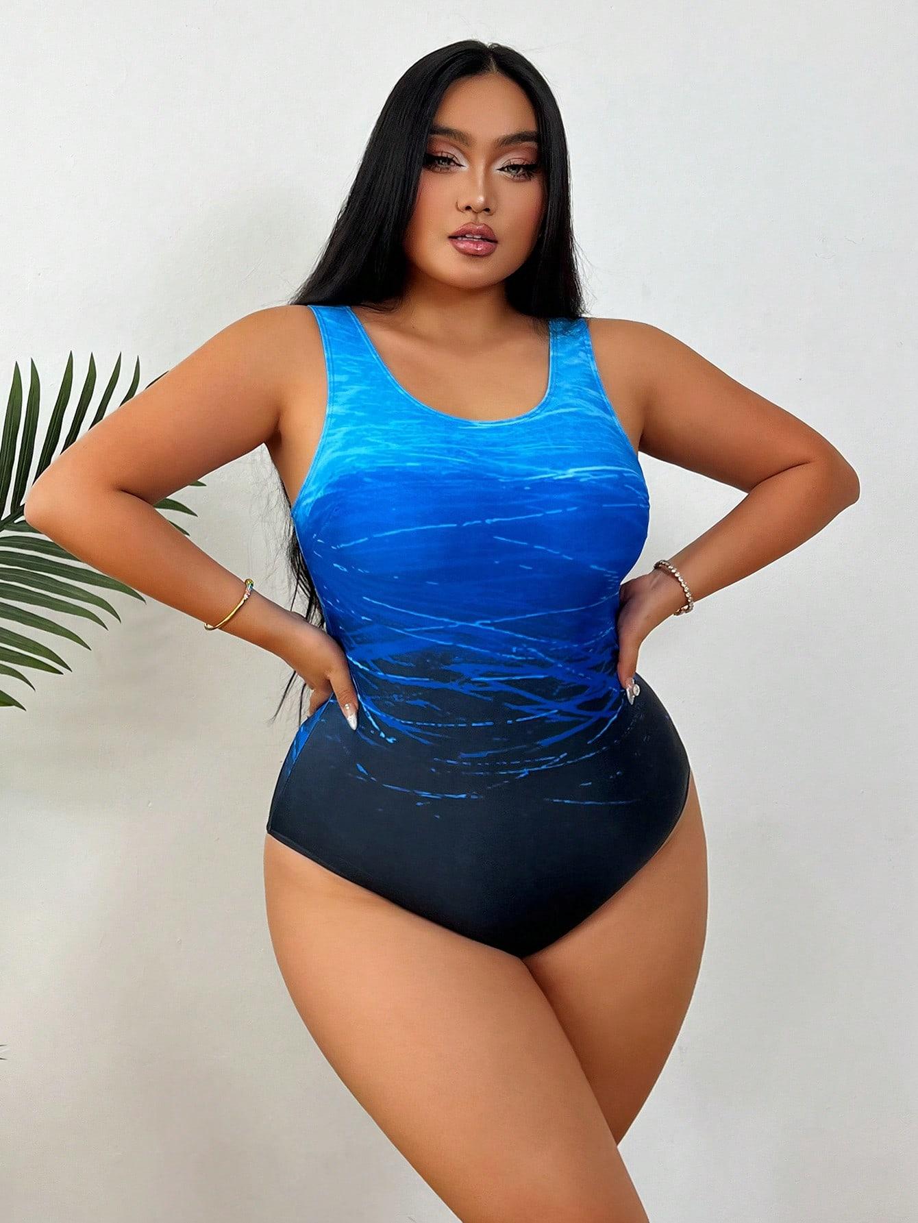 SHEIN JEDNOCZĘŚCIOWY STRÓJ KĄPIELOWY S09__48
