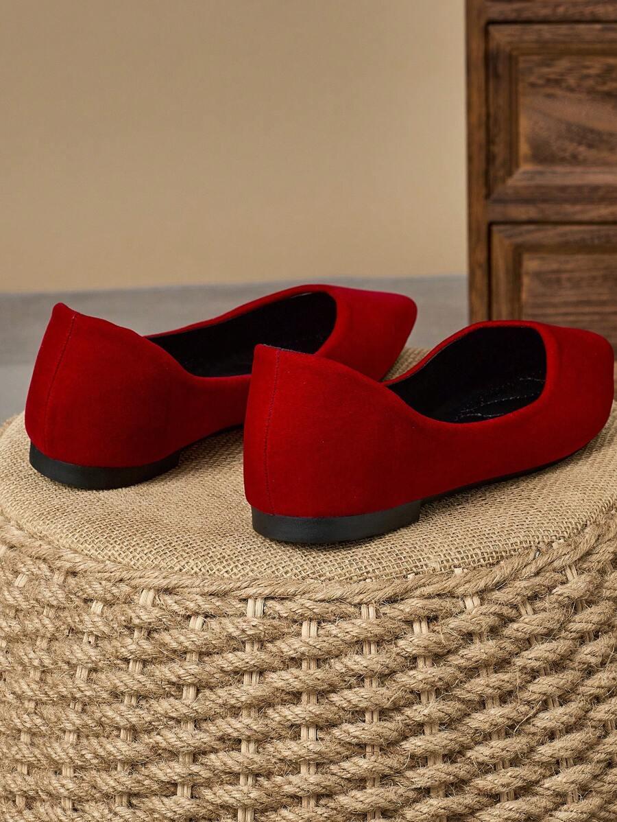 SHEIN CZERWONE BALERINY SZPIC S06__39