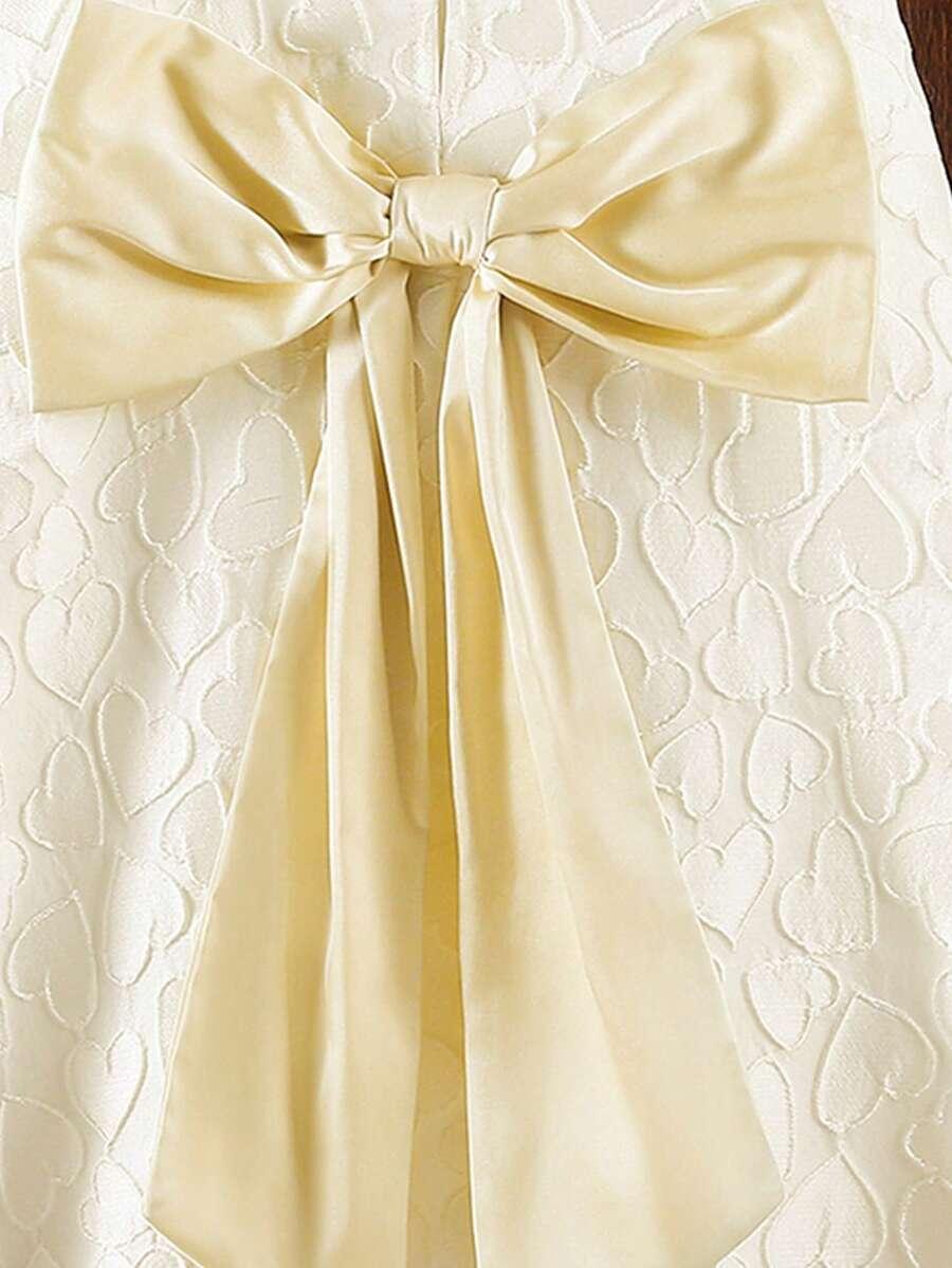 SHEIN SUKIENKA STRUKTURA KOKARDA PK01__92/98