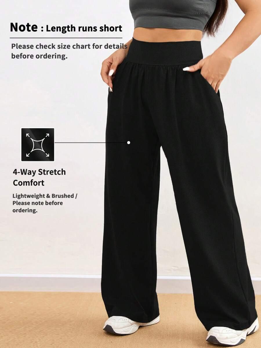 SHEIN CZARNE SPODNIE PROSTE NOGAWKI S06__48