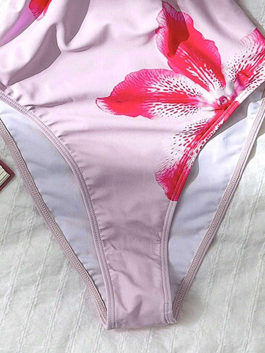SWIM CHICCIA JEDNOCZĘŚCIOWY STRÓJ KĄPIELOWY WZÓR KWIATY S06__M