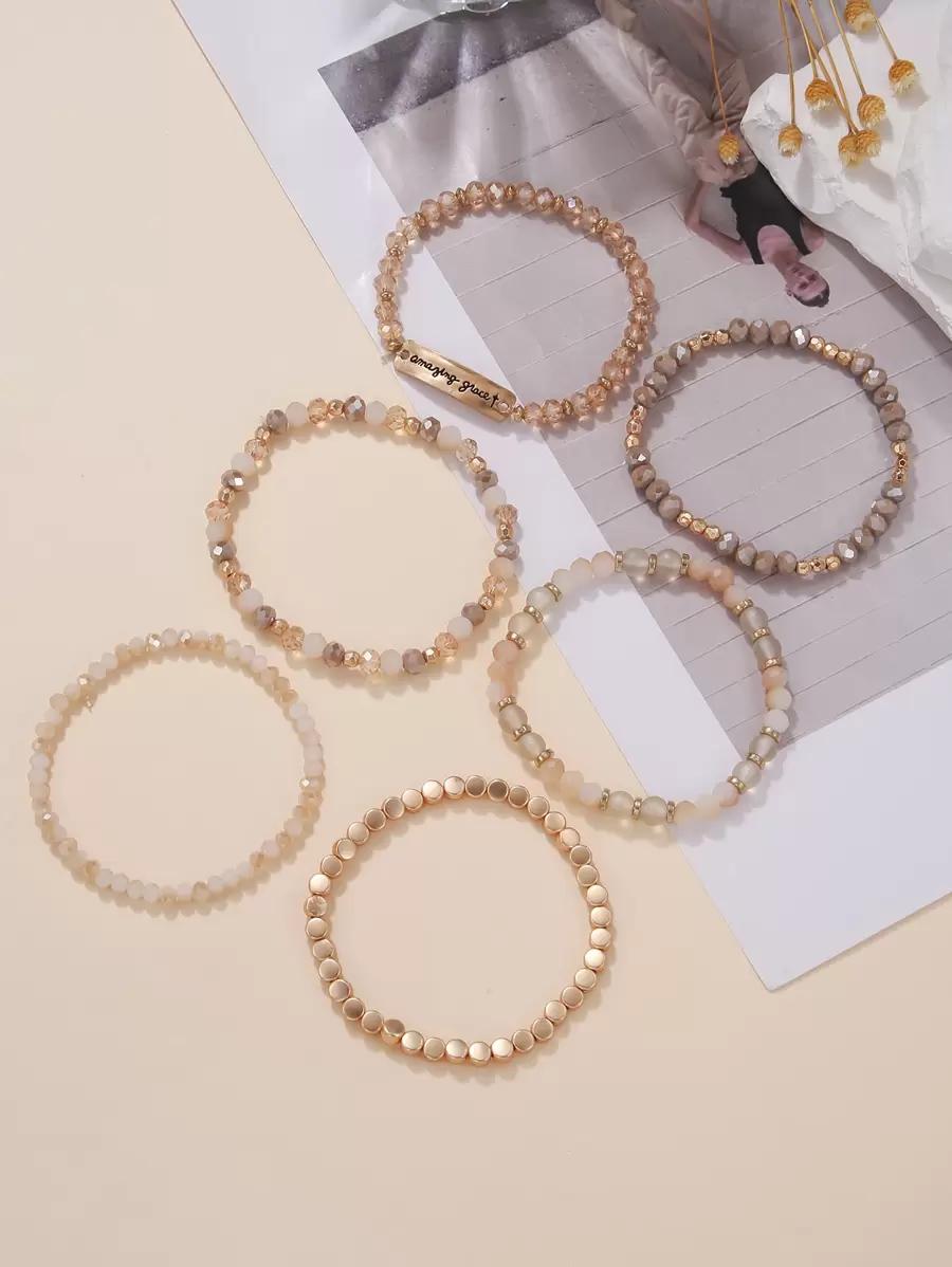 SHEIN ZŁOTA BRANSOLETKA 3-PACK S07
