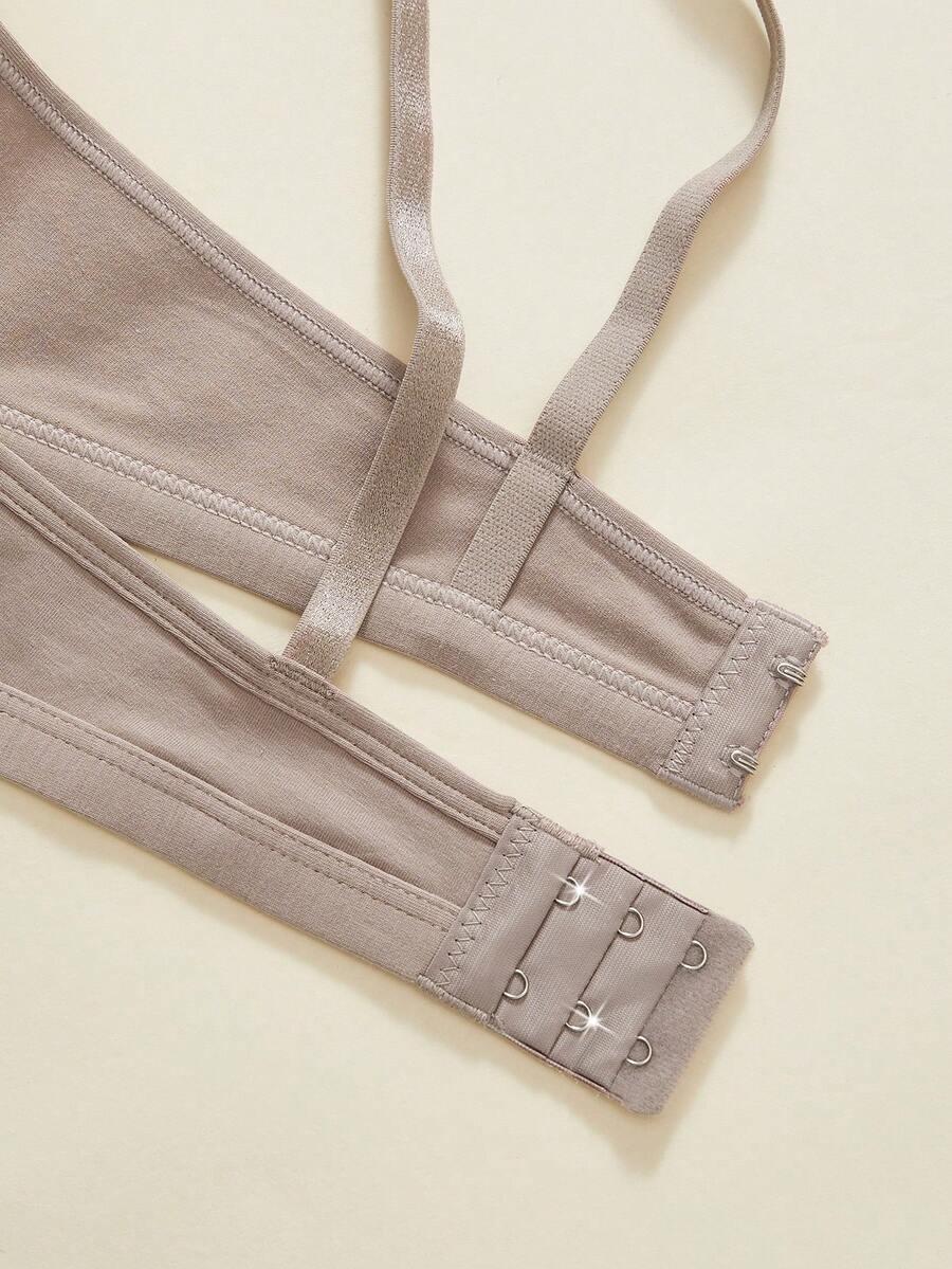 SHEIN BAWEŁNIANY MIĘKKI BIUSTONOSZ 3-PACK S06__M