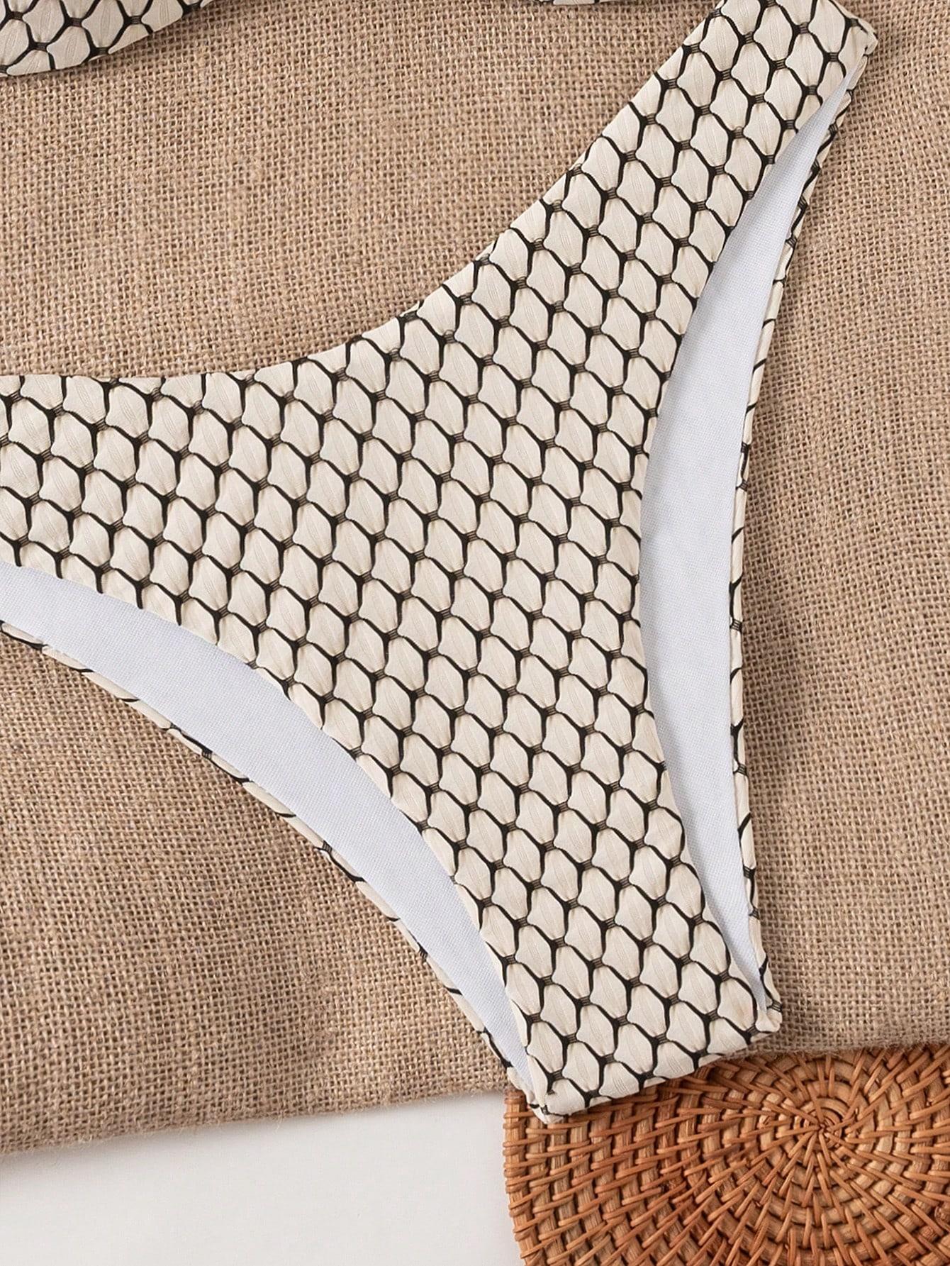 SHEIN DWUCZĘŚCIOWY STRÓJ KĄPIELOWY S09__XL