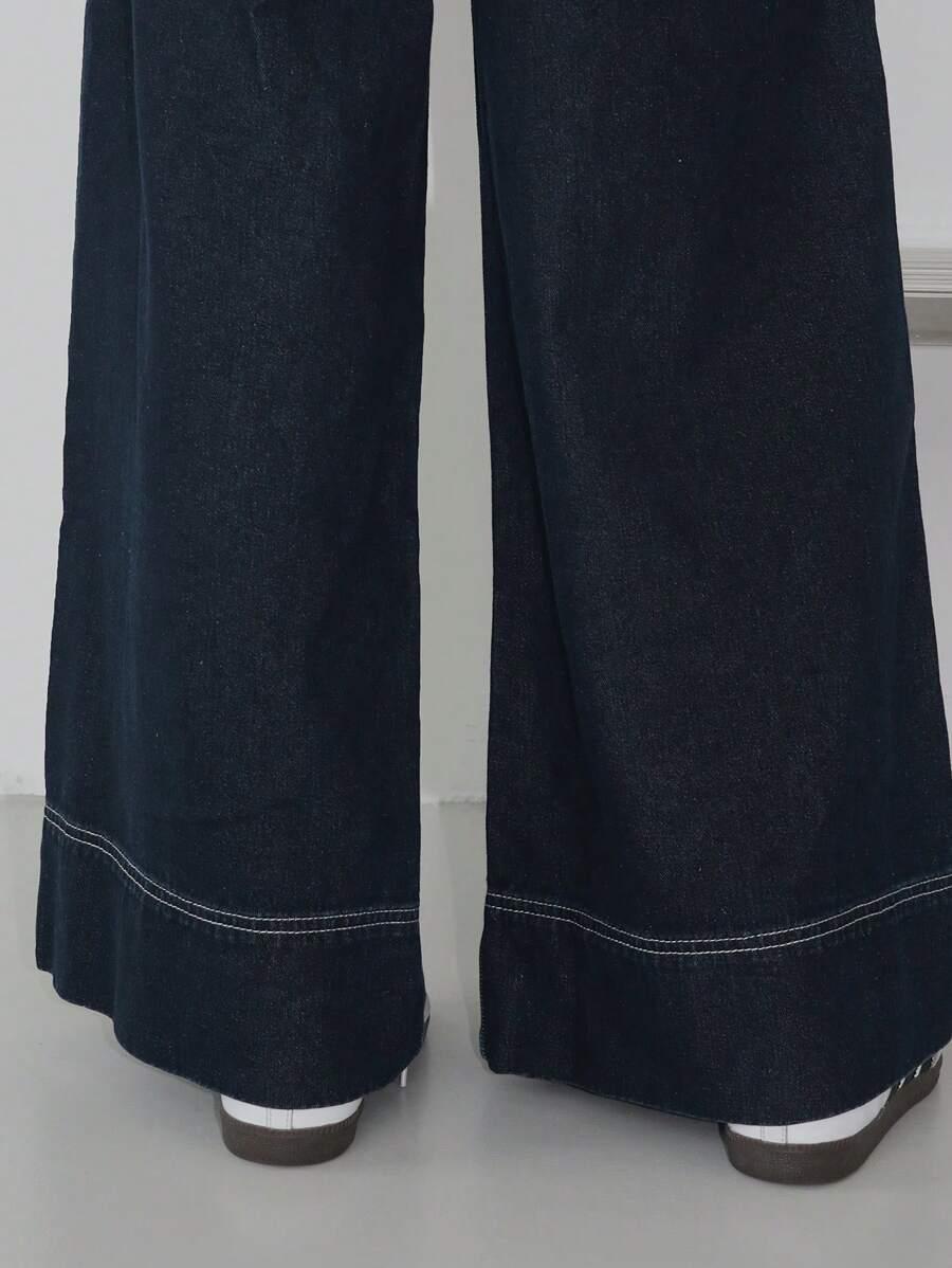 SHEIN NIEBIESKIE SPODNIE JEANS S06__M