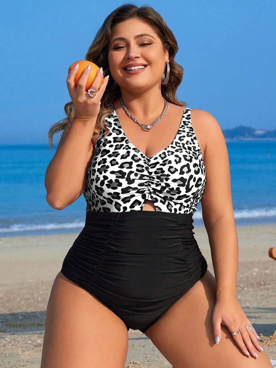 SHEIN JEDNOCZĘŚCIOWY STRÓJ KĄPIELOWY S09__52