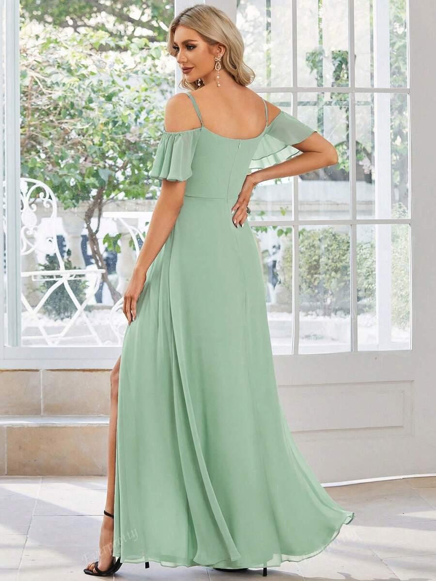 SHEIN ZIELONA MAXI SUKIENKA S06__XXL