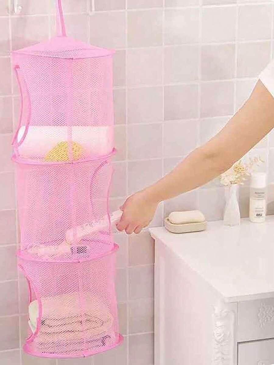 SHEIN RÓŻOWY ORGANIZER DO PRZECHOWYWANIA S07__28X83