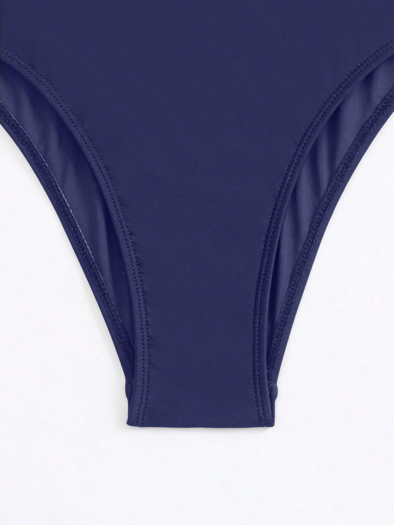 SHEIN JEDNOCZĘŚCIOWY STRÓJ KĄPIELOWY S09__L