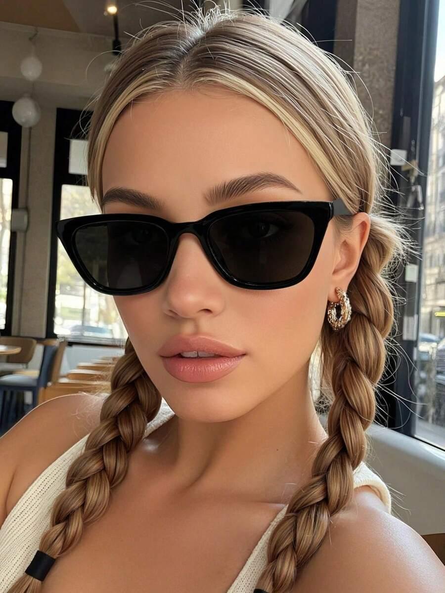 SHEIN OKULARY PRZECIWSŁONECZNE ANIMAL PRINT S07