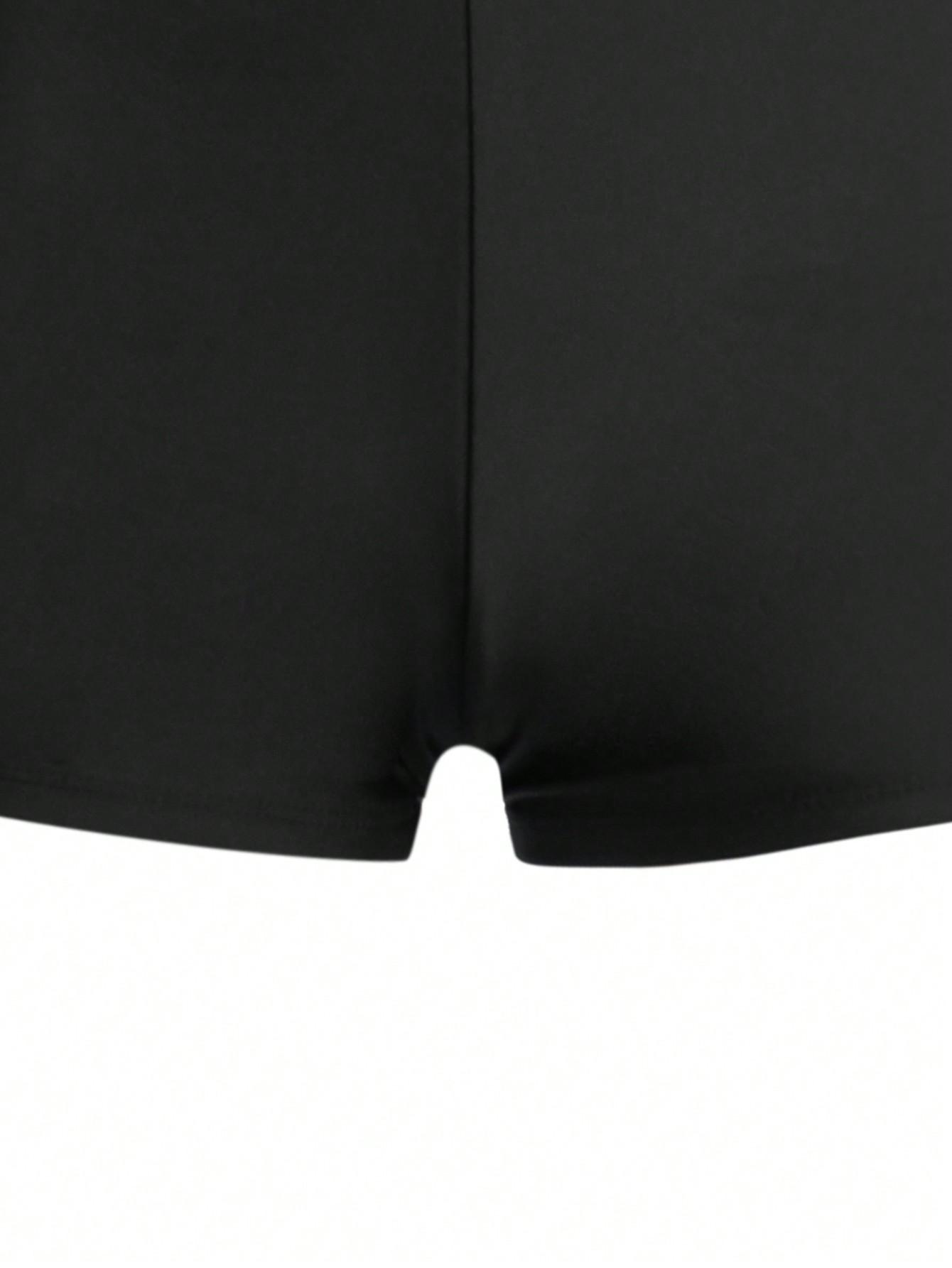 SHEIN CZARNY DWUCZĘŚCIOWY STRÓJ KĄPIELOWY S09__XL