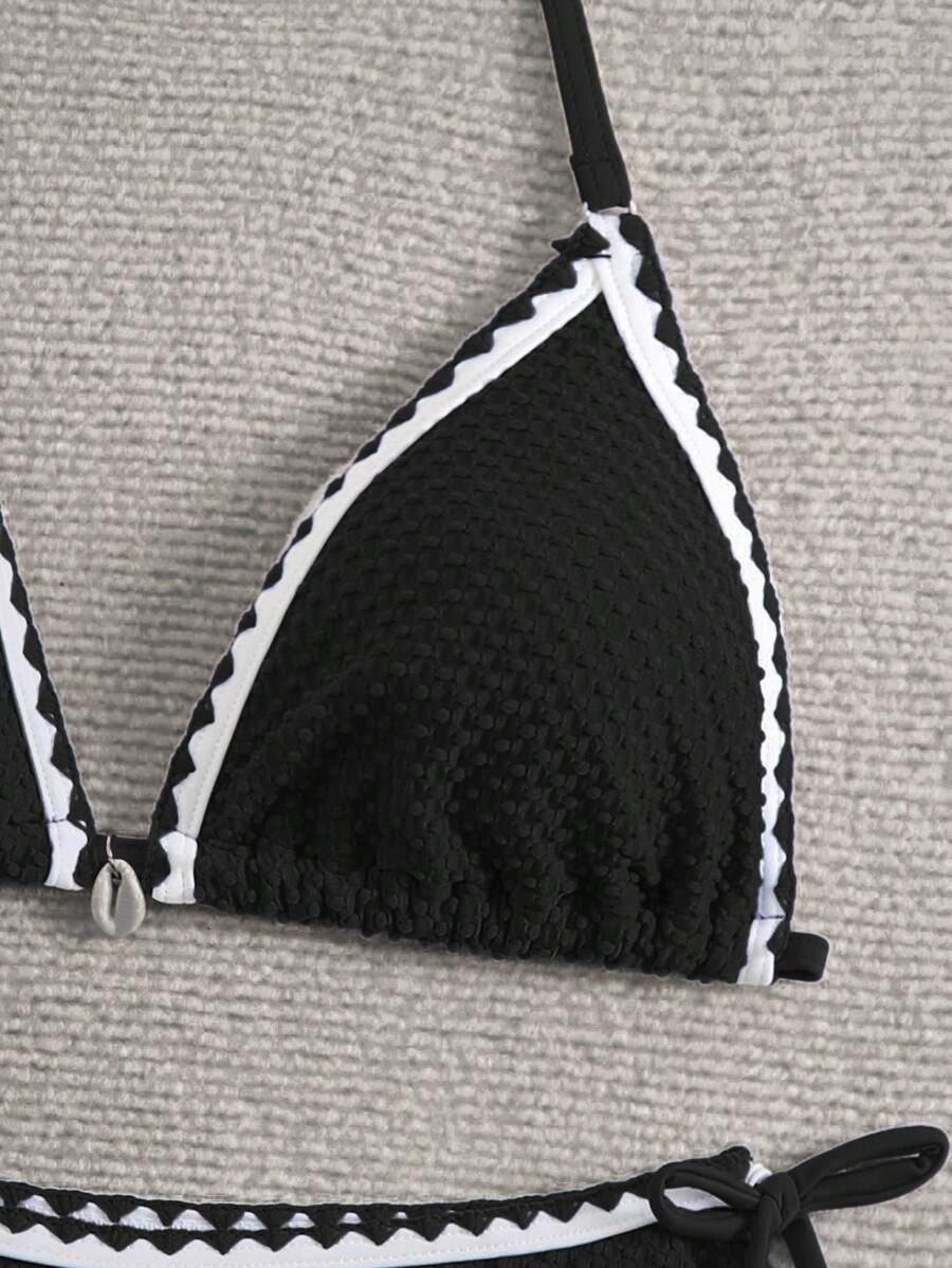 SHEIN DWUCZĘŚCIOWY STRÓJ KĄPIELOWY S09__164/170